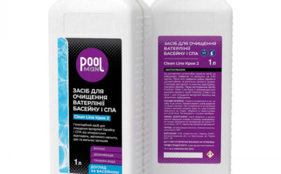 Засіб для очищення ватерлінії басейну Poolman Clean Line Крок 2, 1л