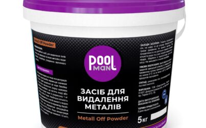Засіб для видалення металів Poolman Metall Off Powder, 5кг