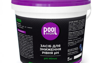 Засіб для зниження рівня pH Poolman pH Minus, 5кг