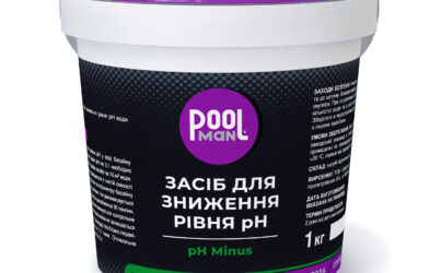 Засіб для зниження рівня pH Poolman pH Minus, 1кг