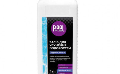 Засіб для усунення водоростей Poolman Algicide Shock, 1л