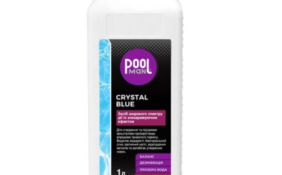 Засіб широкого спектру дії із знезаражуючим ефектом 6 в 1 Crystal Blue, 1 л